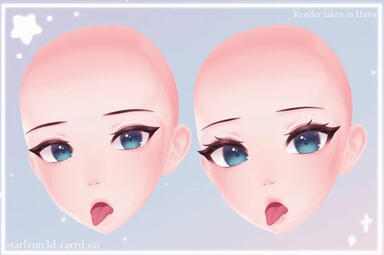 "Starlight" Anime Head by Starlynn