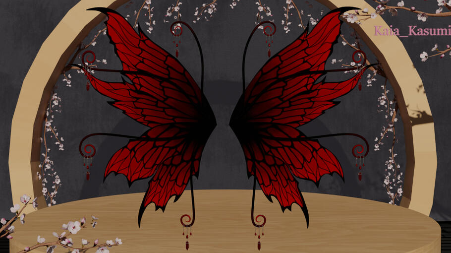 Goth Gem Wings by KaiaKasumi