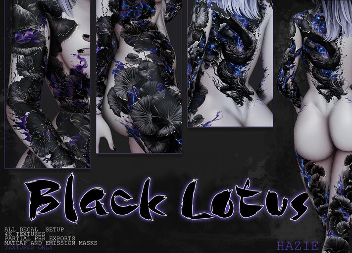 Black Lotus Egirl by Ava7675